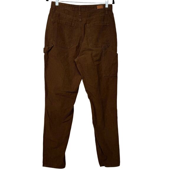 Simple Society Brown Corduroy Cargo Pockets Pants Juniors 9/29 - Picture 3 of 9
